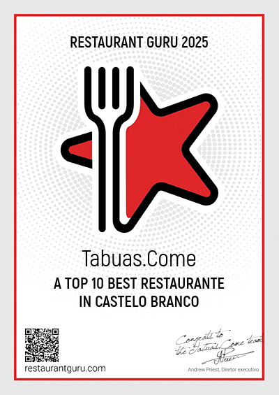 Restaurant Guru 2025, Top 10 Best Restaurant em Castelo Branco